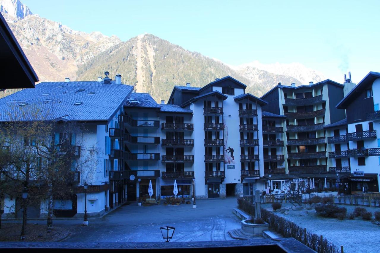 Modern studio proche centre CHAMONIX Esterno foto